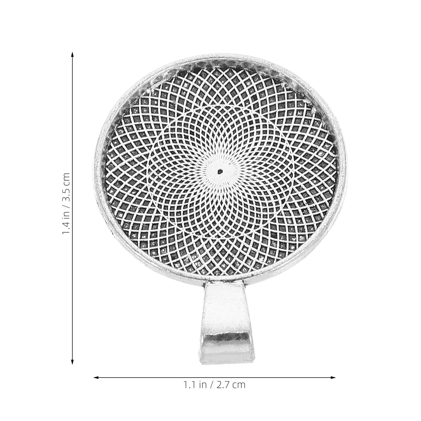 40Pcs Round Pendant Bezel Flat - Bezels Set Pendant review and price