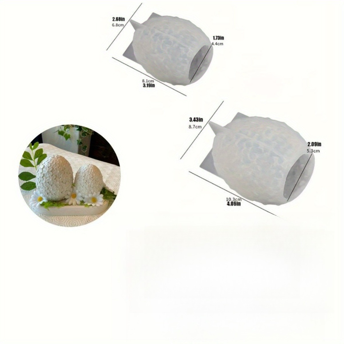 Resin silicone mold set of 2 p - Resin Craft Ideas review and price
