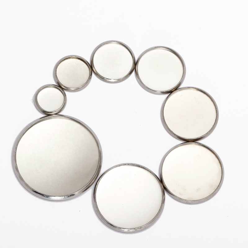 20pcs Stainless Steel Round Se - Bezels Set Pendant review and price