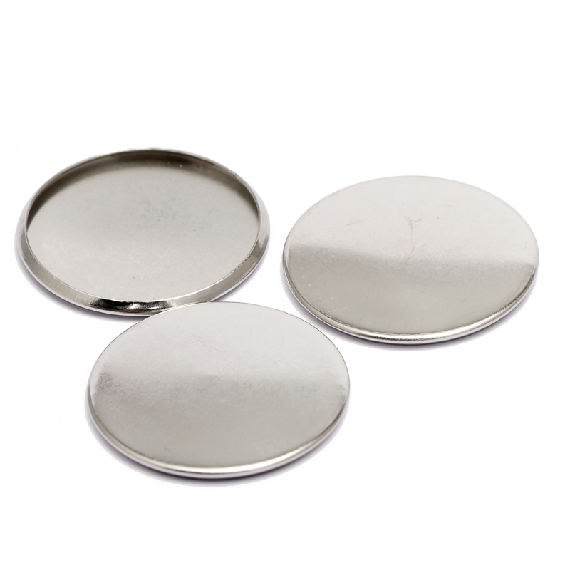 20pcs Stainless Steel Round Se - Bezels Set Pendant review and price